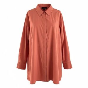 Denim & Co button down top Size 1x